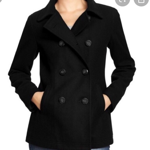 h&m peacoat